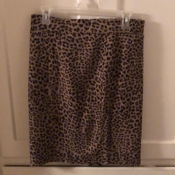 Leopard pencil skirt - Picture 2 of 3